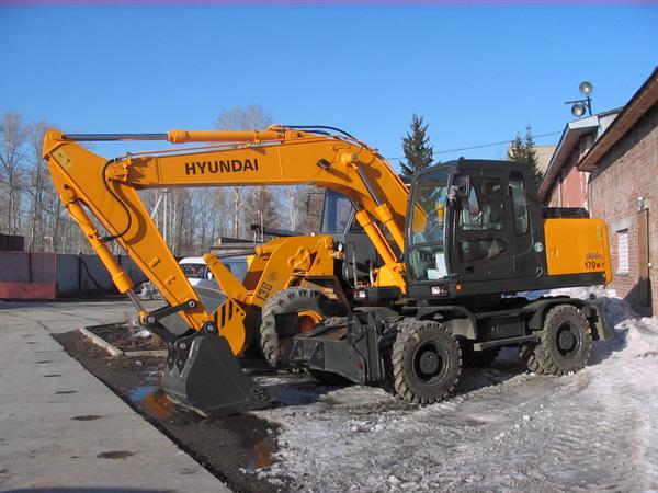 Экскаватор hyundai r170w 7