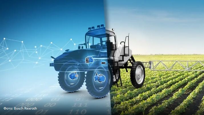 Bosch Rexroth создал круиз-контроль AgDrive для сельхозмашин с шестью гидравлическими установками