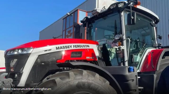 Дизайн и технические сведения о флагманском тракторе Massey Ferguson 9S попали в сеть