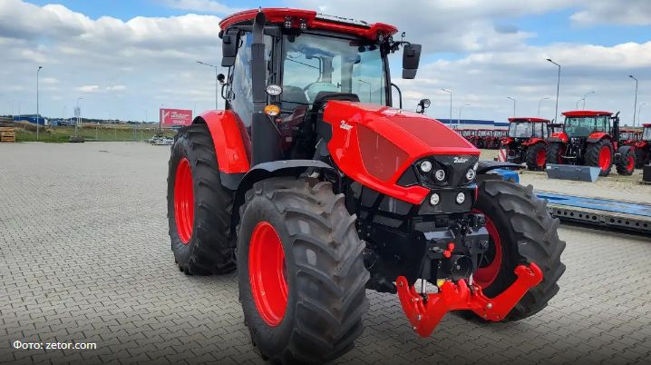 Zetor готовится к запуску нового трактора с 4-цилиндровым мотором 170 л. с.